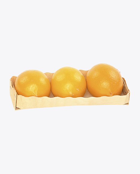 Orange Lemons in Basket - Basket