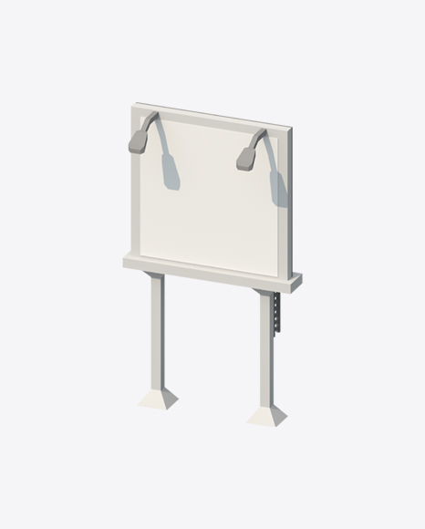 Low Poly Billboard - Billboard
