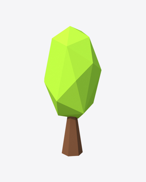 Low Poly Shrub - Organ