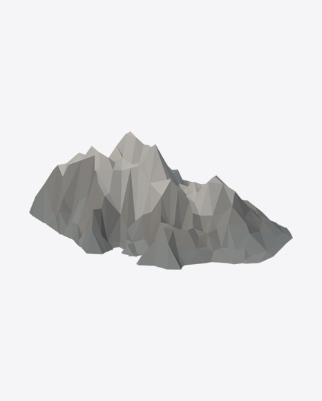 Low Poly Mountain - Outdoors