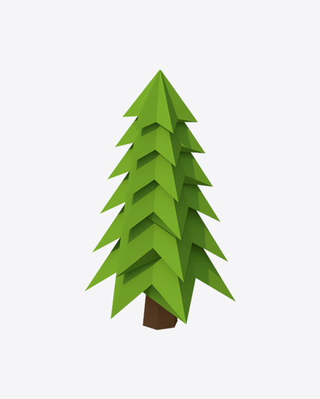 Low Poly Fir - Christmas tree