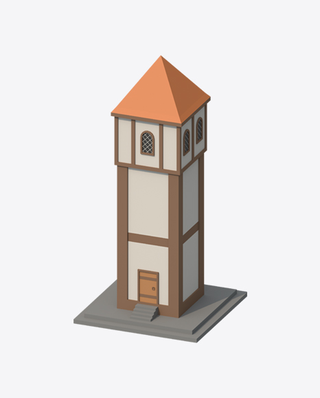 Low Poly Tower - Architecture