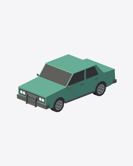 Low Poly Car - Model