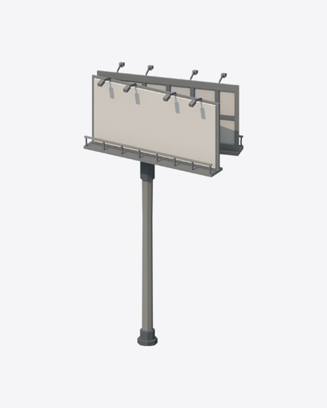 Low Poly Billboard - Architecture