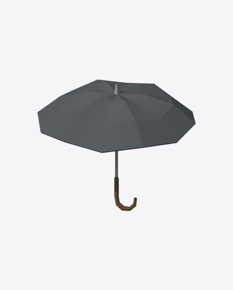 Low Poly Umbrella - Handle