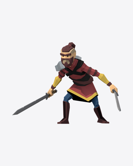 Low Poly Warrior - Soldier