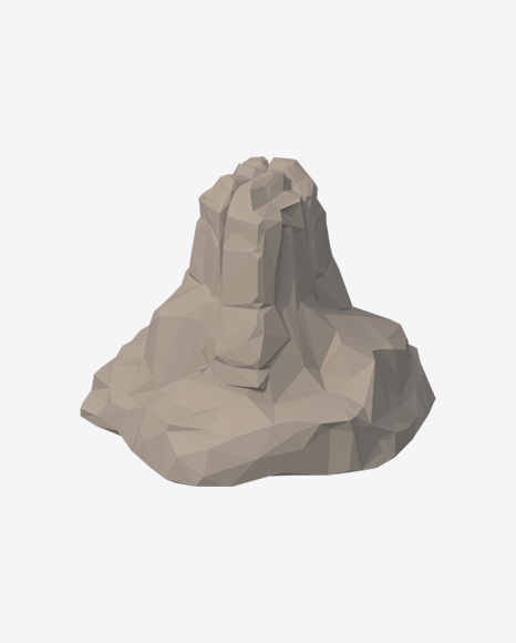 Low Poly Rock - Outdoors