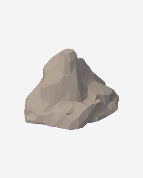 Low Poly Rock - Outdoors