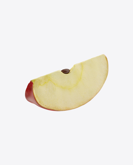 Red Apple Slice - Glossy