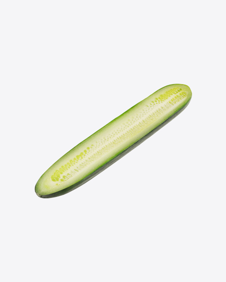 Half of Cucumber - Peel