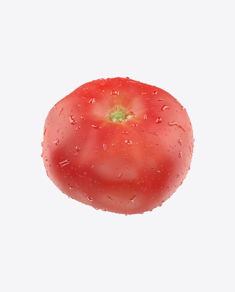 Pink Tomato with Water Drops - Condensed