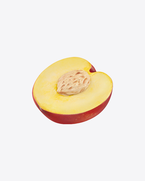 Half of Nectarine - Fuzzless peach