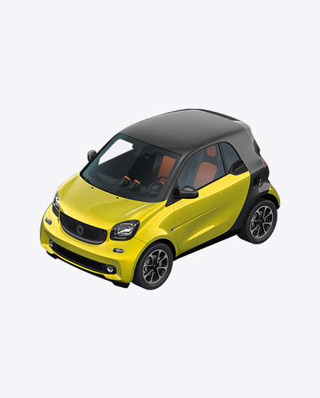 Yellow City Car - Mini