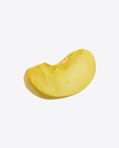 Yellow Nectarine Slice - Fuzzless peach