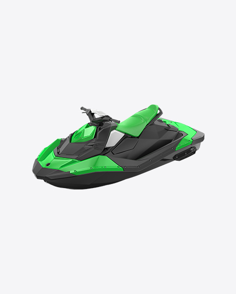 Green Jet Ski - Scooter