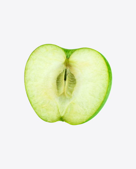 Half of Green Apple - Seed
