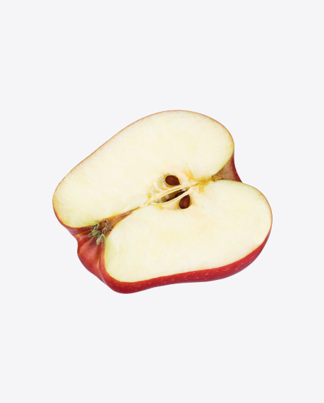 Half of Red Apple - Seed
