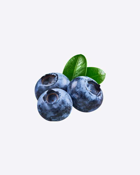 Blueberries w Leaf - Blueberries