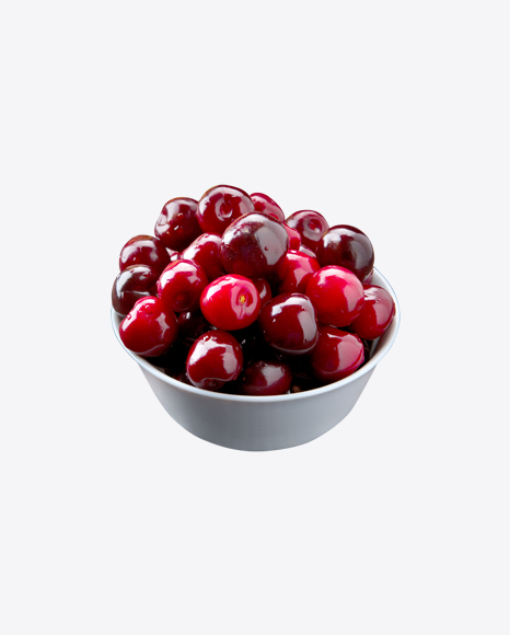Cherries in White Bowl - Berry