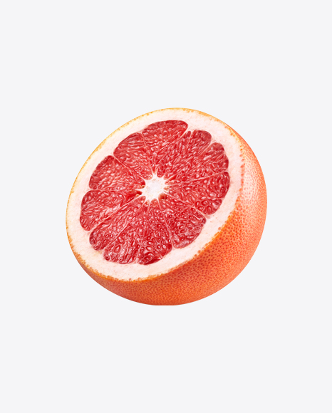 Cutted Grapefruit - Red orange