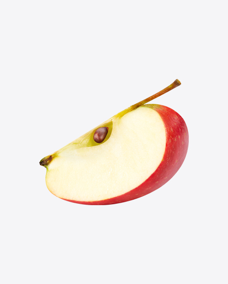 Slice of Red Apple - Health