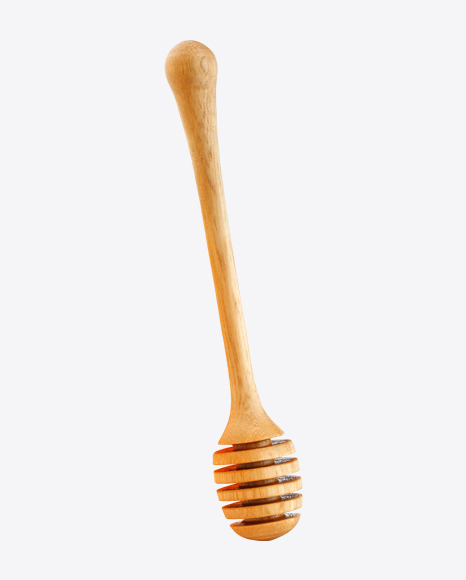 Wooden Honey Dipper - Honey