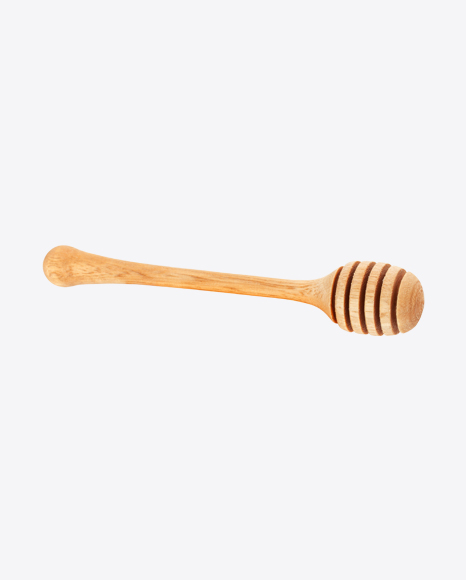 Wooden Honey Dipper - Honey