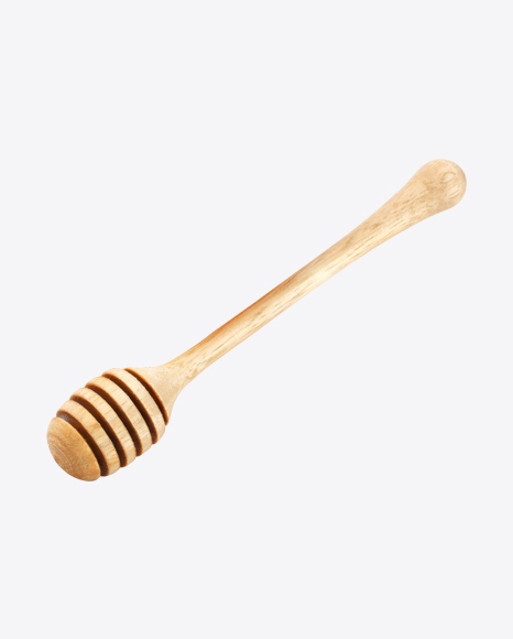 Wooden Honey Dipper - Honey